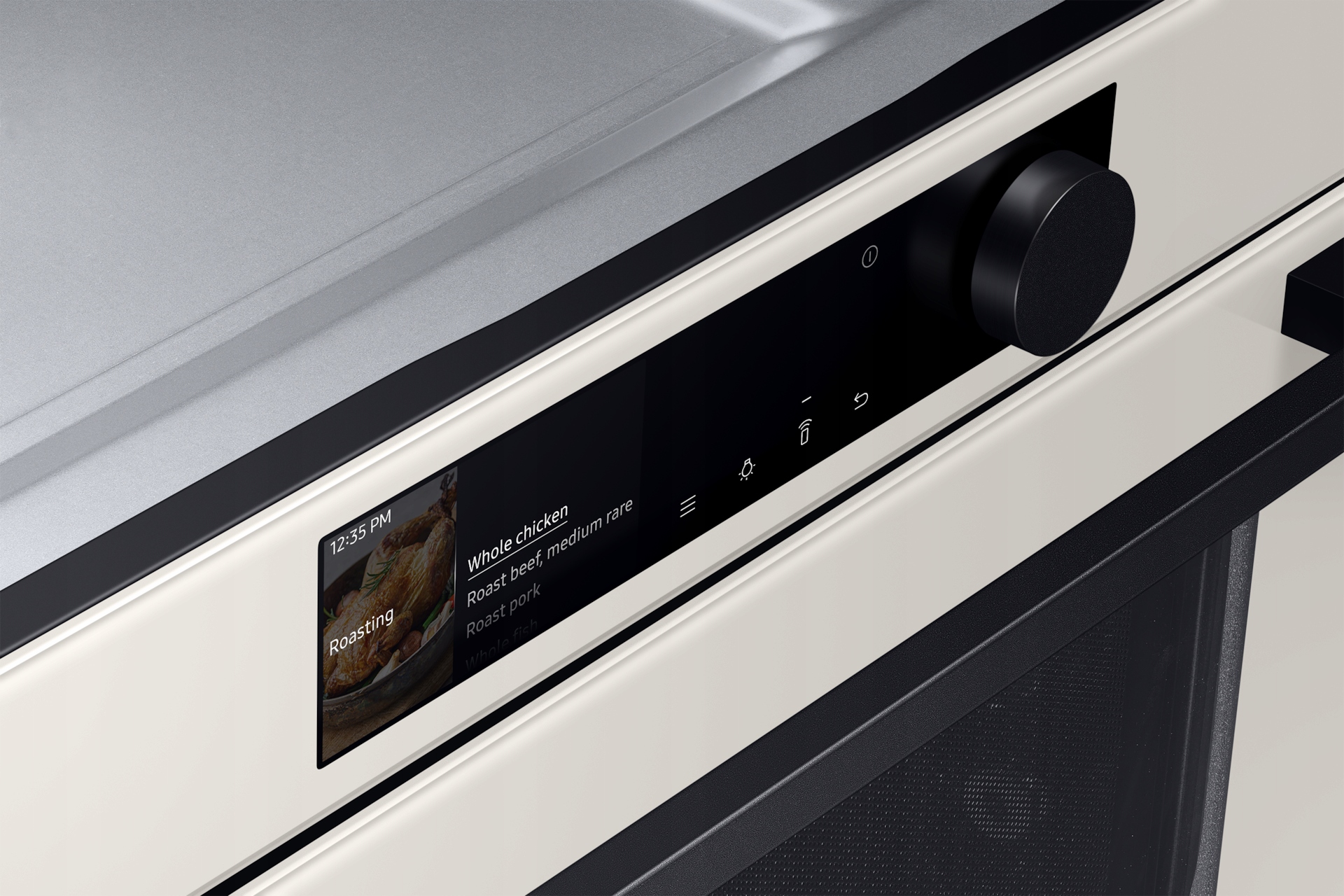 Intuicyjne sterowanie dotykowe i minimalistyczny design