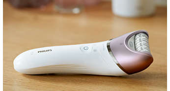 Pierwszy depilator z ergonomicznym, zakrzywionym uchwytem