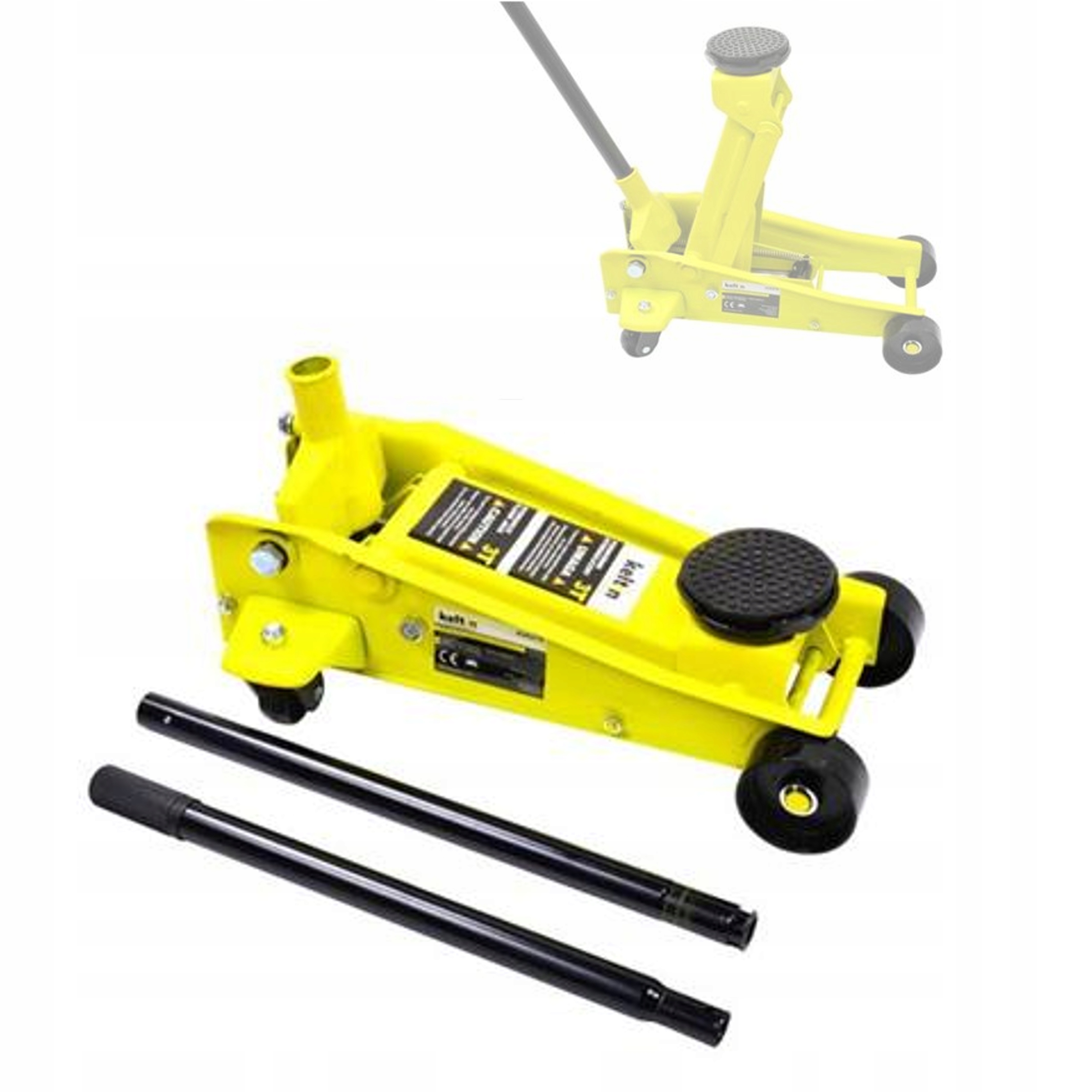 Podnośnik hydrauliczny Keltin 3T 135-500mm – Niezawodne wsparcie w warsztacie