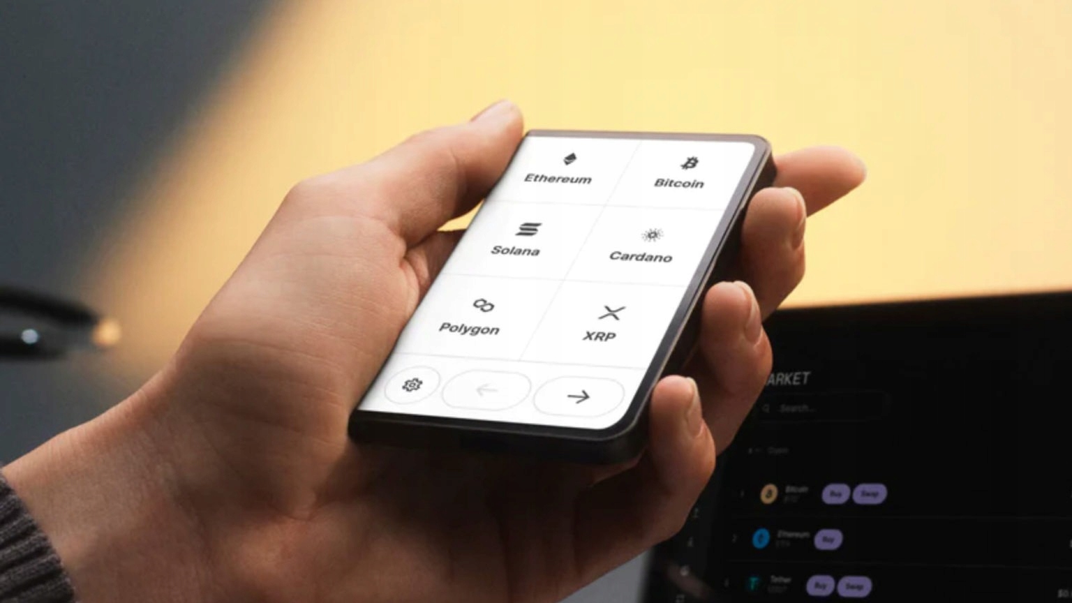 Ledger Stax – Bezpieczny portfel do kryptowalut BTC, ETH, NFT