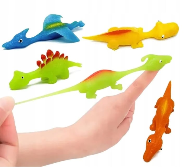 Dinozaury ZABAWKA Żelowe do STRZELANIA KOMPLET dla DZIECI – Niezapomniana zabawa dla najmłodszych