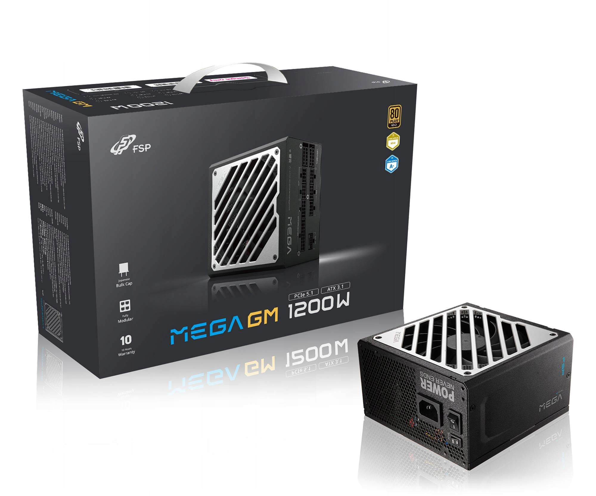 FSP MEGA-1200GM – Wydajny zasilacz 1200 W ATX