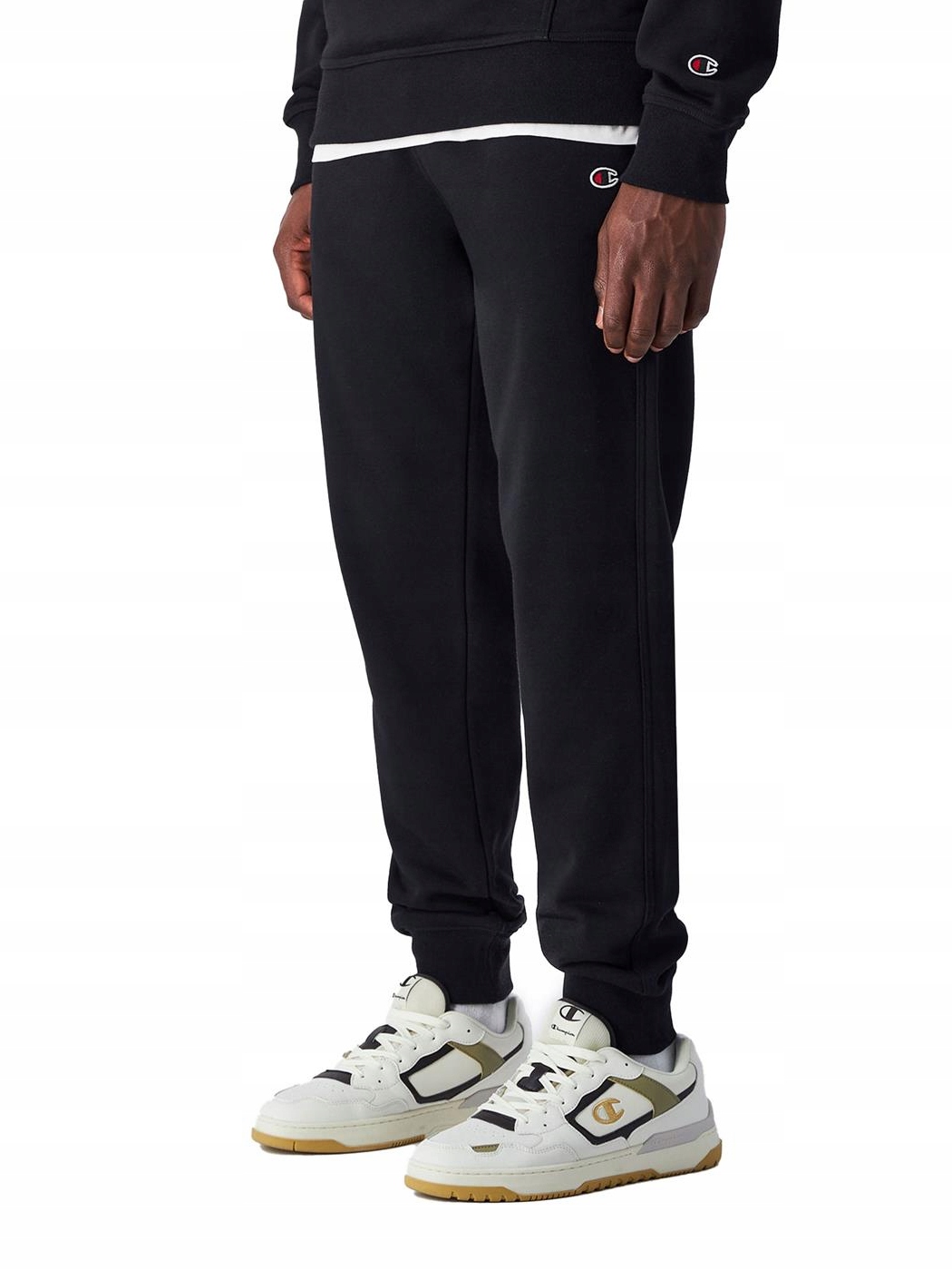 Spodnie męskie Rib Cuff Pants czarne – Komfort i styl na co dzień