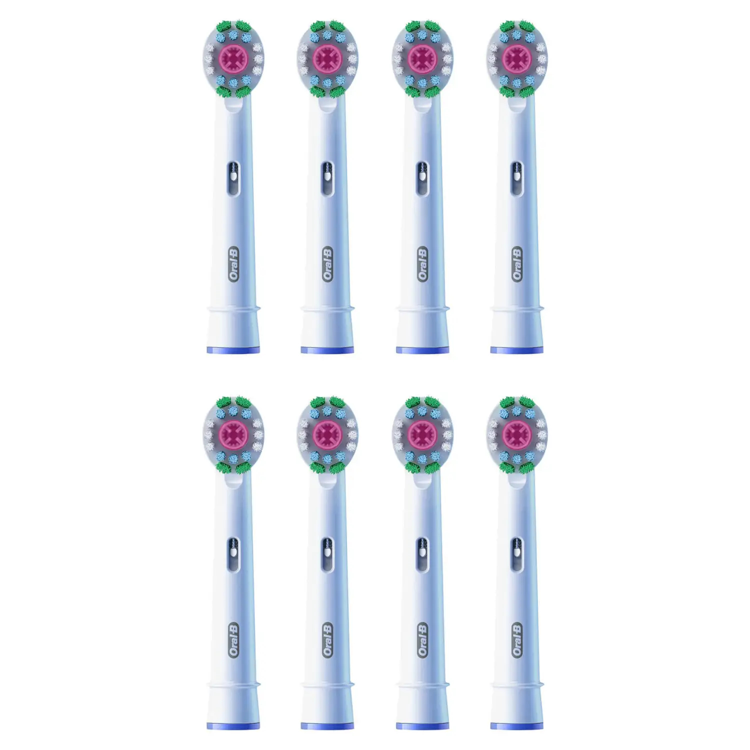 Zestaw 8 końcówek do szczoteczek Oral-B