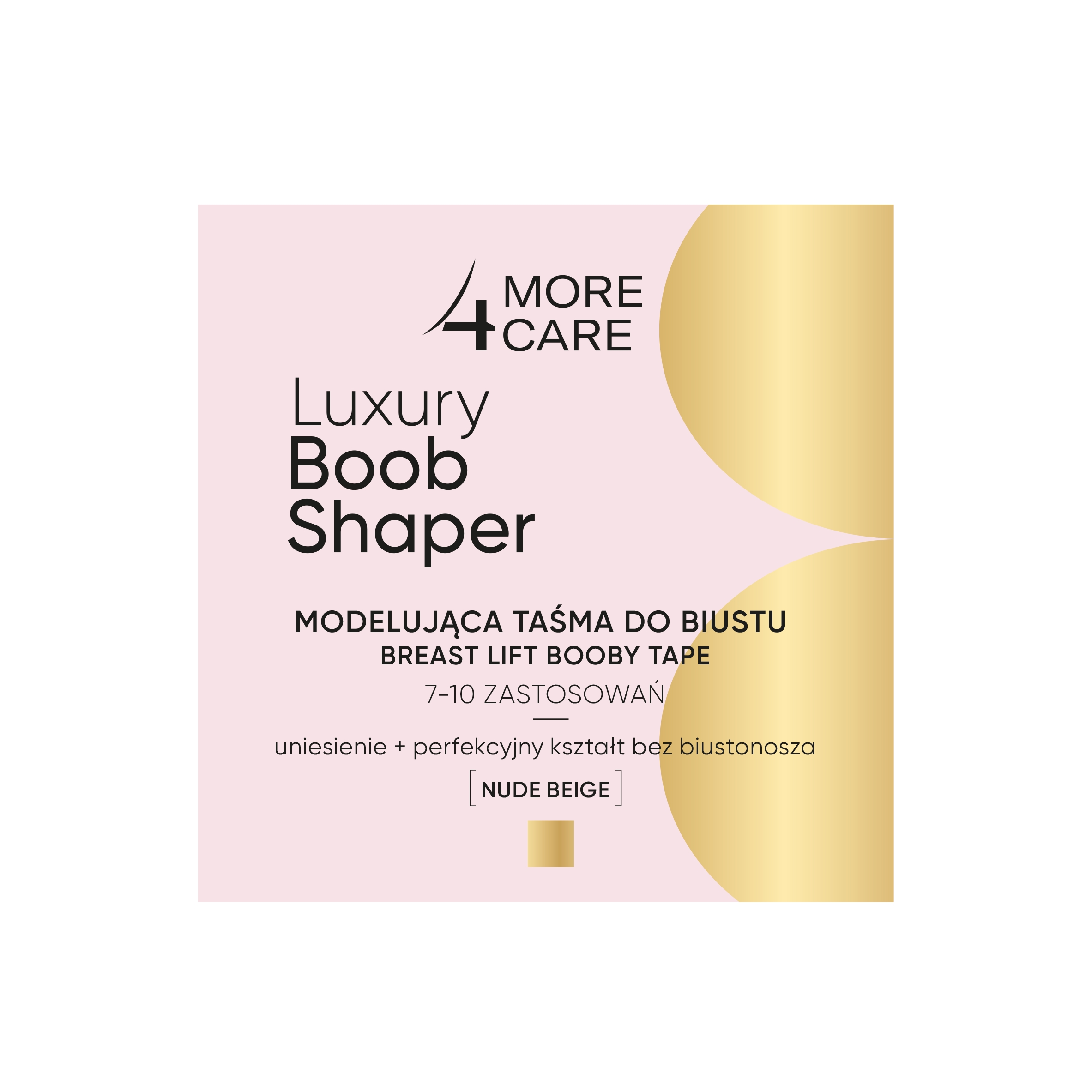 MORE4CARE Luxury Boobs Shaper – Modelująca taśma do biustu dla perfekcyjnego dekoltu