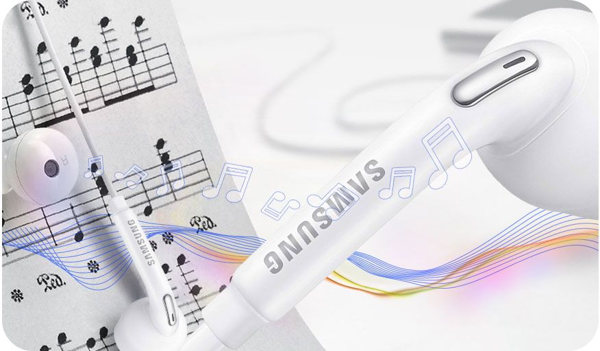 ORYGINALNE MUZYCZNE SŁUCHAWKI SAMSUNG Z MIKROFONEM Przeznaczenie Do Samsung