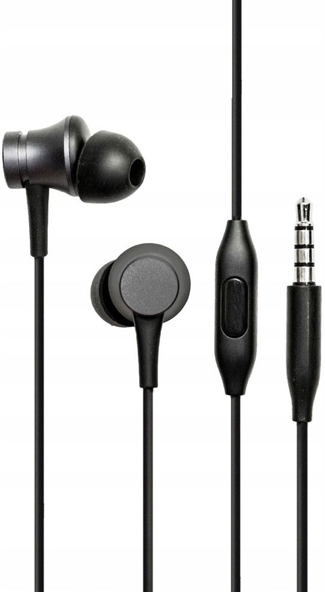 ORYG SŁUCHAWKI XIAOMI REDMI NOTE 7 8T 8Pro 9 9Pro Kolor czarny