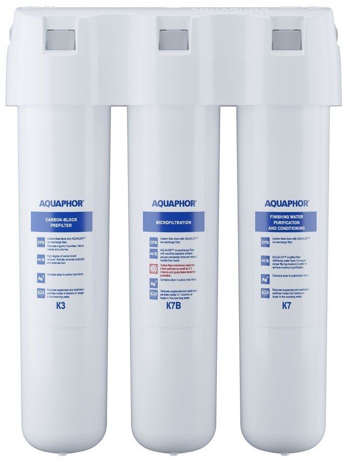 Filtr do wody pod zlew AQUAPHOR kuchenny filtr Kolor dominujący biały