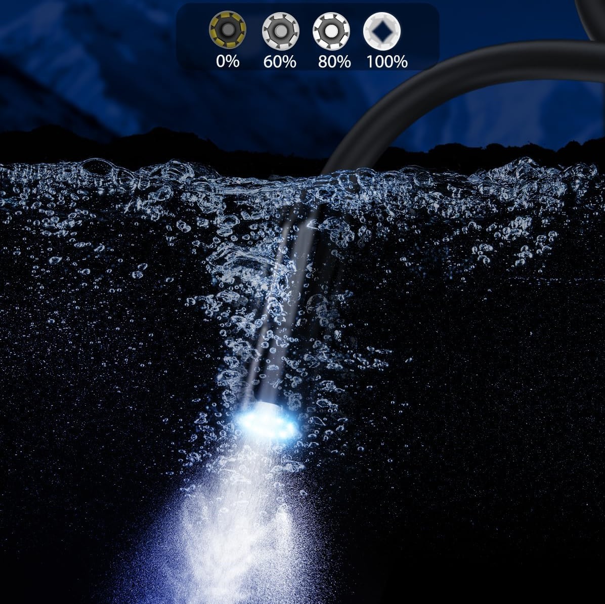 Podwójna kamera inspekcyjna – Główna i boczna dla lepszej widoczności