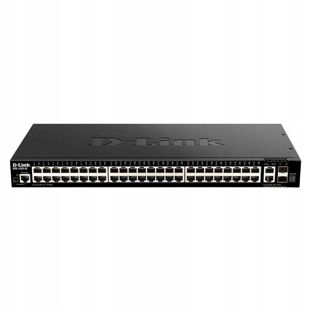 Switch D-Link DGS-1520-52/E – Wydajność i niezawodność w sieci