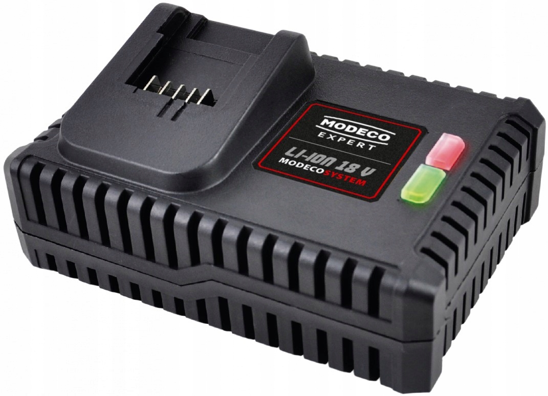 Ładowarka 18V, 4A Modeco System – Wydajność i wszechstronność w jednym