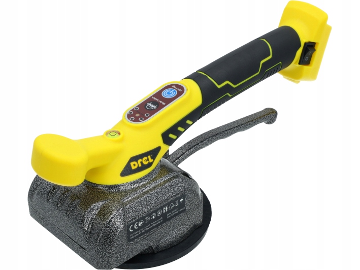 DREL Przyssawka wibracyjna do płytek 130 mm 2x21V – Idealne narzędzie do poziomowania