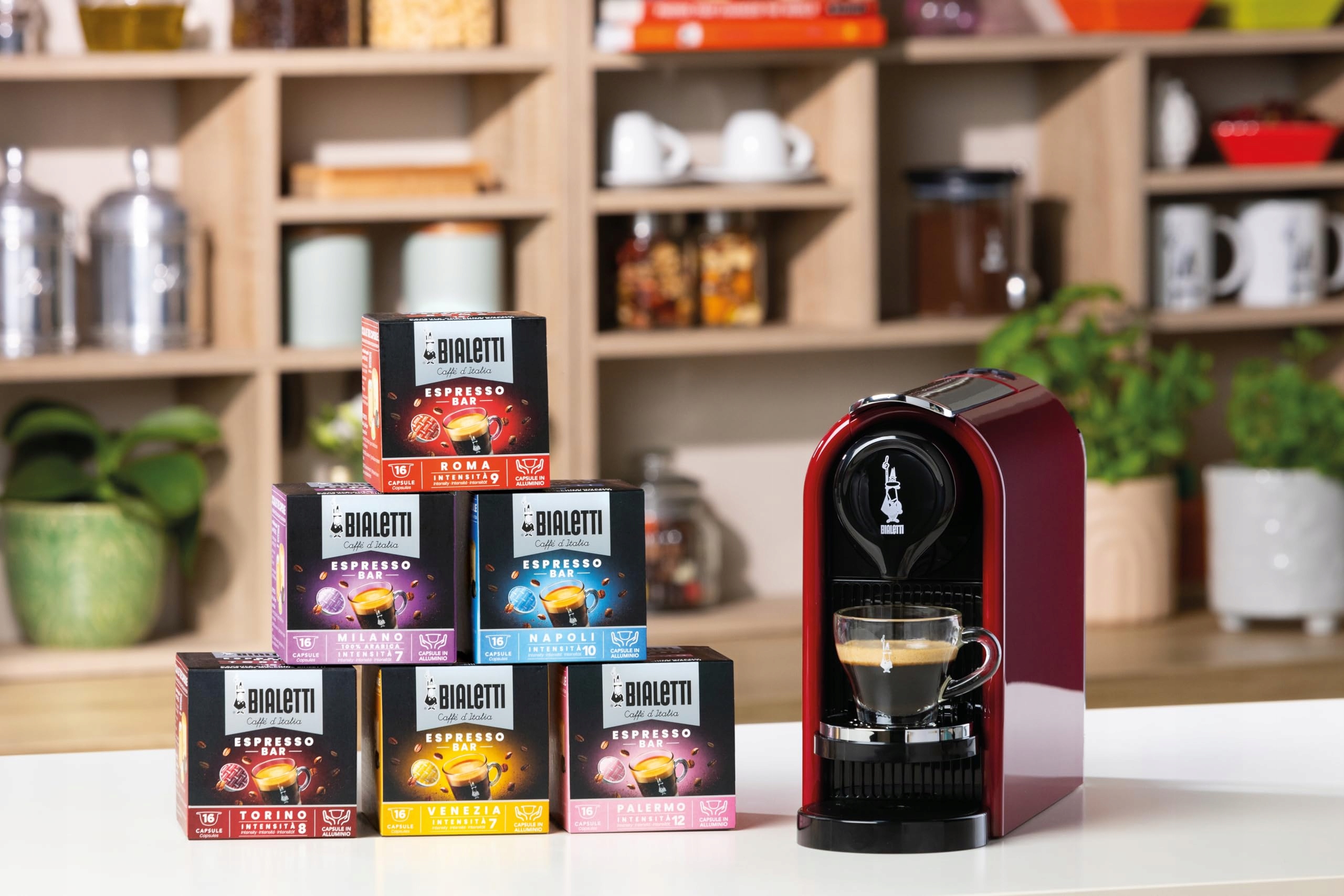 Współpraca z oryginalnymi kapsułkami Bialetti