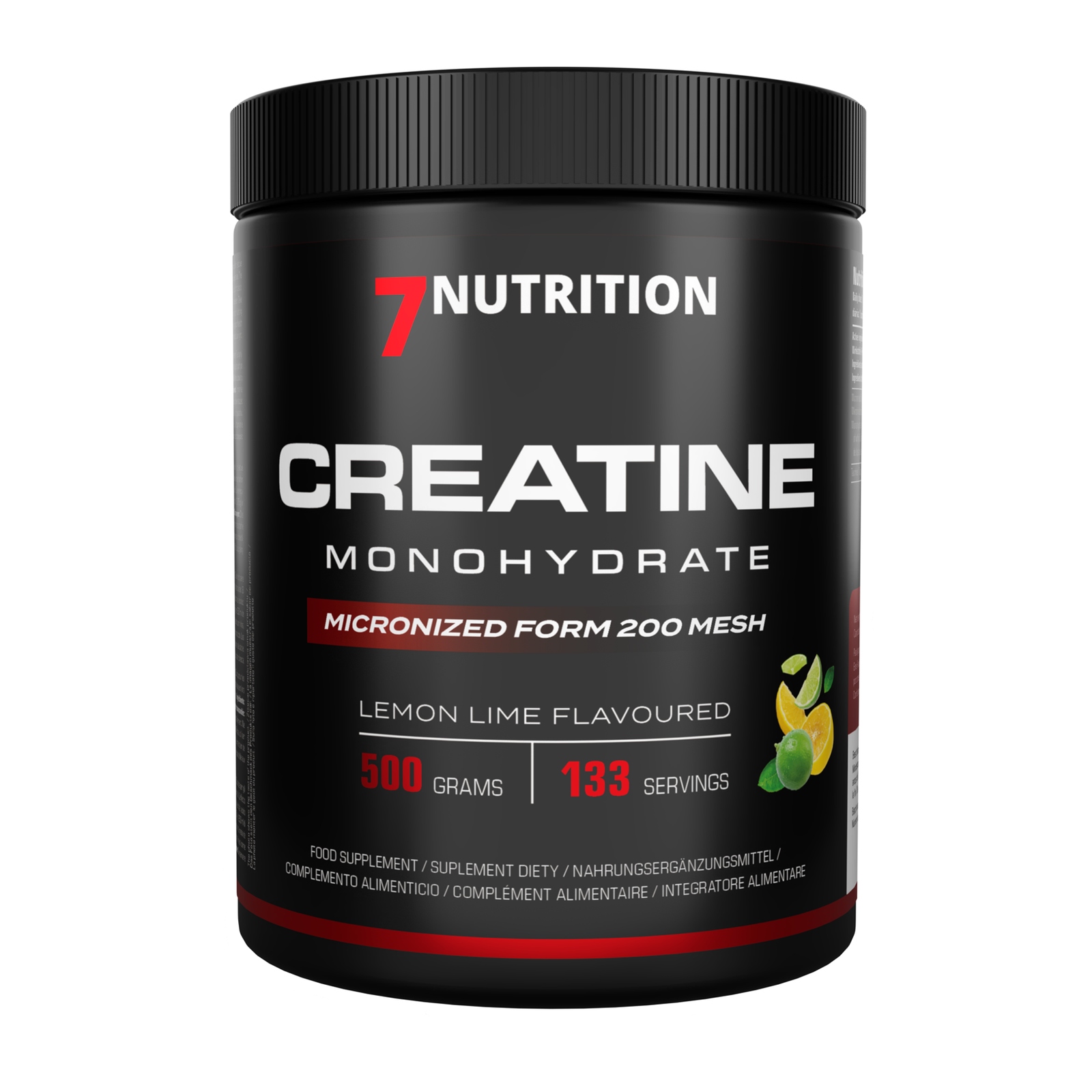 7Nutrition Creatine Monohydrate Lemon Lime – Wydajność i regeneracja dla sportowców