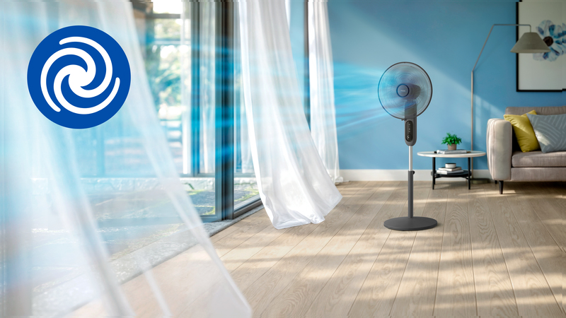 Wentylator PHILIPS 1000. sērijas statīva CX1520/01 – Wydajne orzeźwienie w Twoim domu