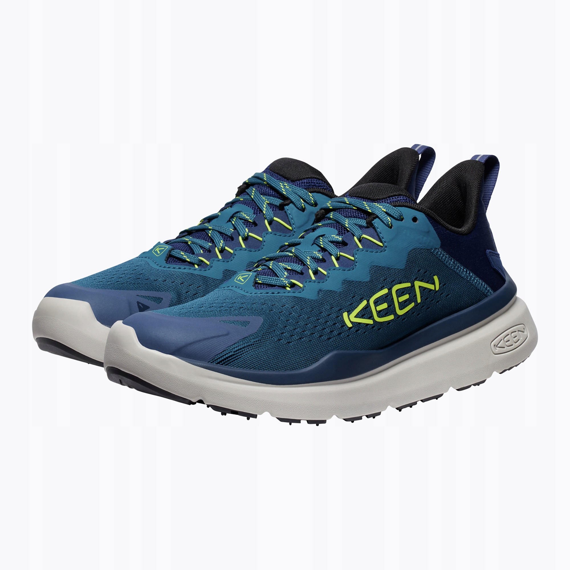 Buty outdoor Keen WK450 - legion blue/evening primrose dla aktywnych mężczyzn