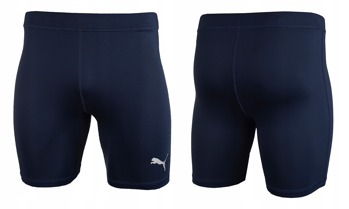 Spodenki męskie Puma Liga Baselayer Short Tight granatowe 655924 20 – Wsparcie i komfort podczas treningów