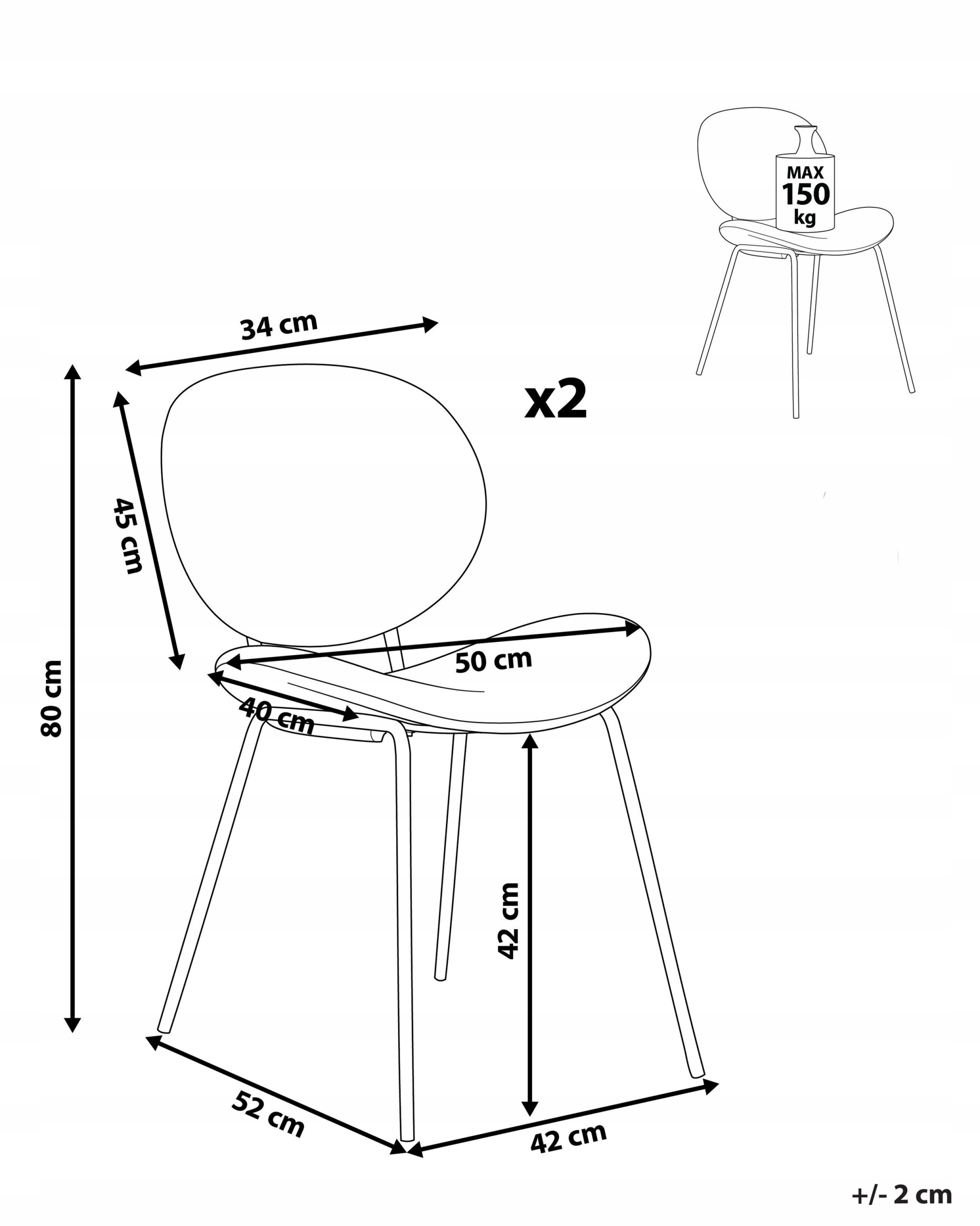 Wysoki komfort siedzenia – Idealne do jadalni i salonu