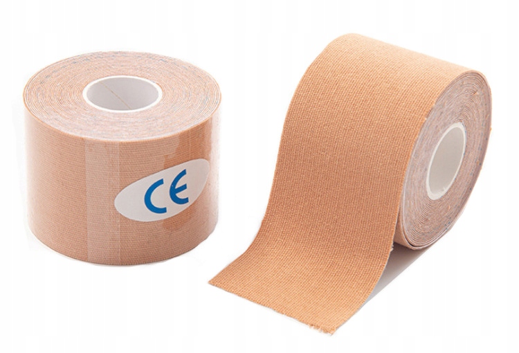 OWL-TECH Taśma Kinezjologiczna Tape Taping Tejpy 5cm x 5m – Idealne wsparcie dla sportowców