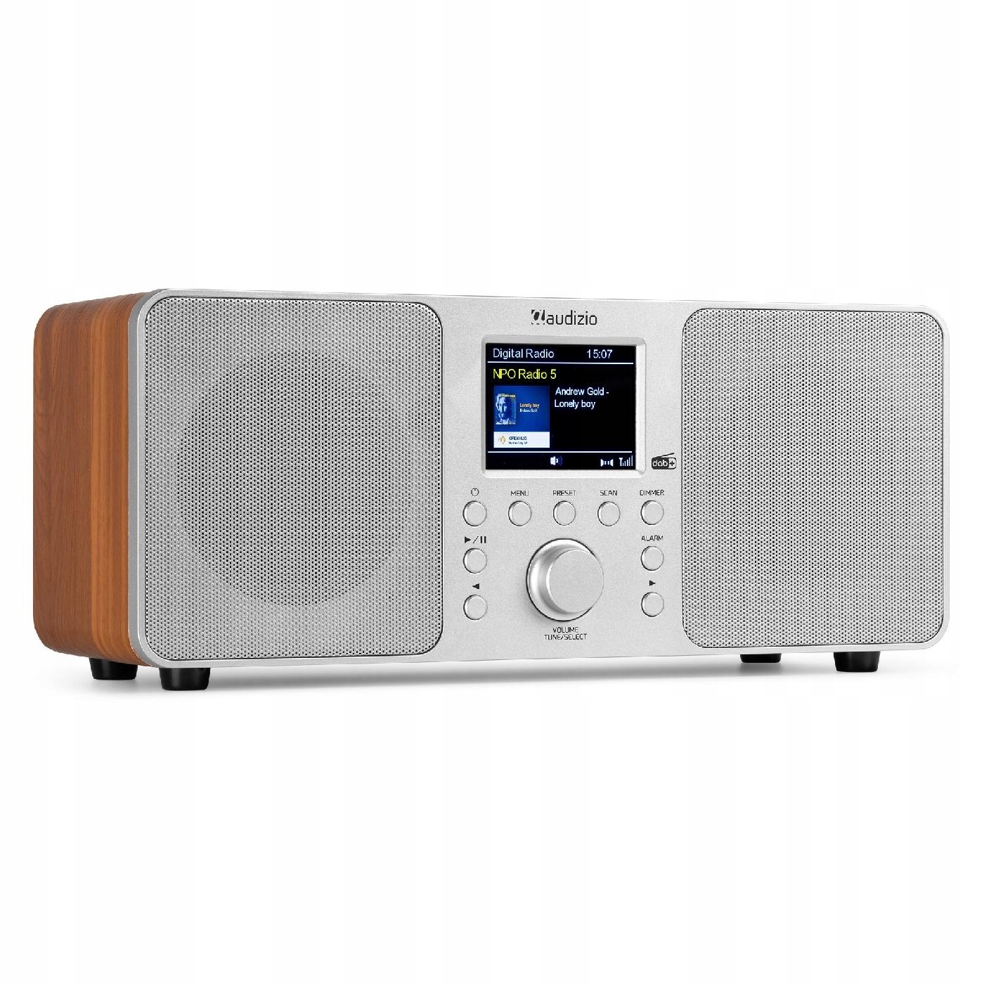 Radio cyfrowe Genua DAB+ FM stereo Audizio – Nowoczesne brzmienie w Twoim domu