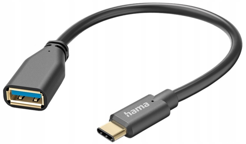 Adapter USB Hama HAMA KABEL PRZEJŚCIOWY OTG – Wygodne połączenie USB-C i USB-A