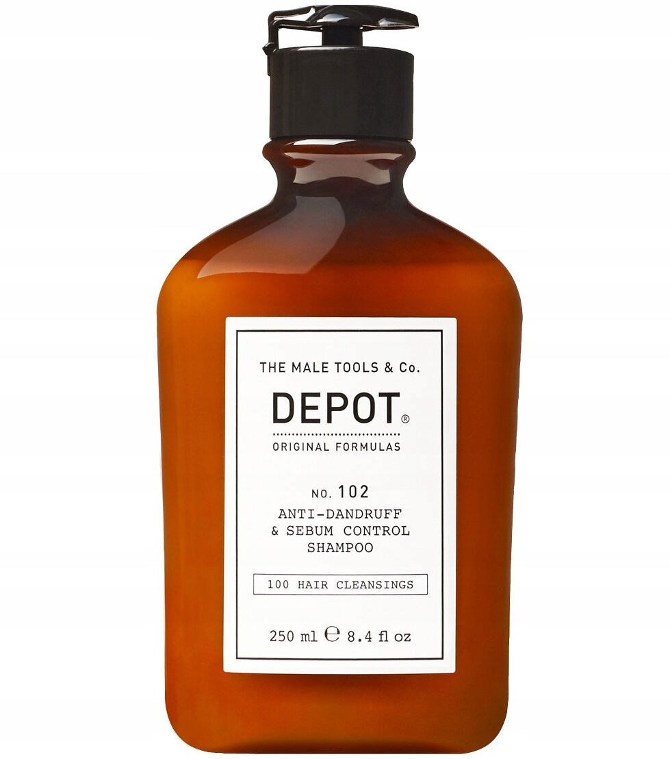 Depot No. 102 Nuo pleiskanų & Sebum Control Szampon – Skuteczna pielęgnacja dla mężczyzn
