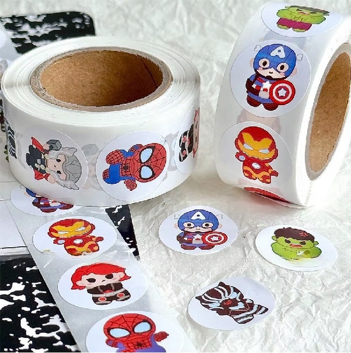 Naklejki Avengers Spiderman Thor Iron Man – Superbohaterowie w Twoim Zasięgu