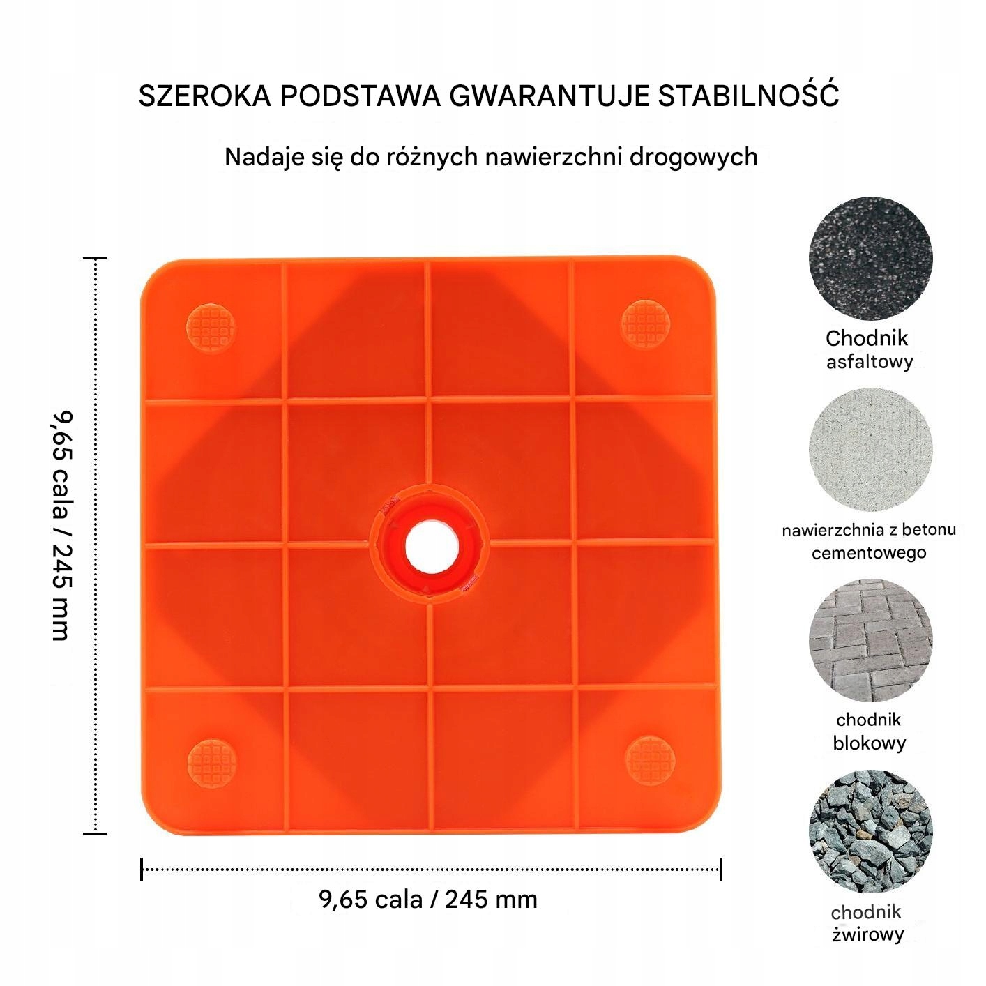 Stabilność na różnych nawierzchniach