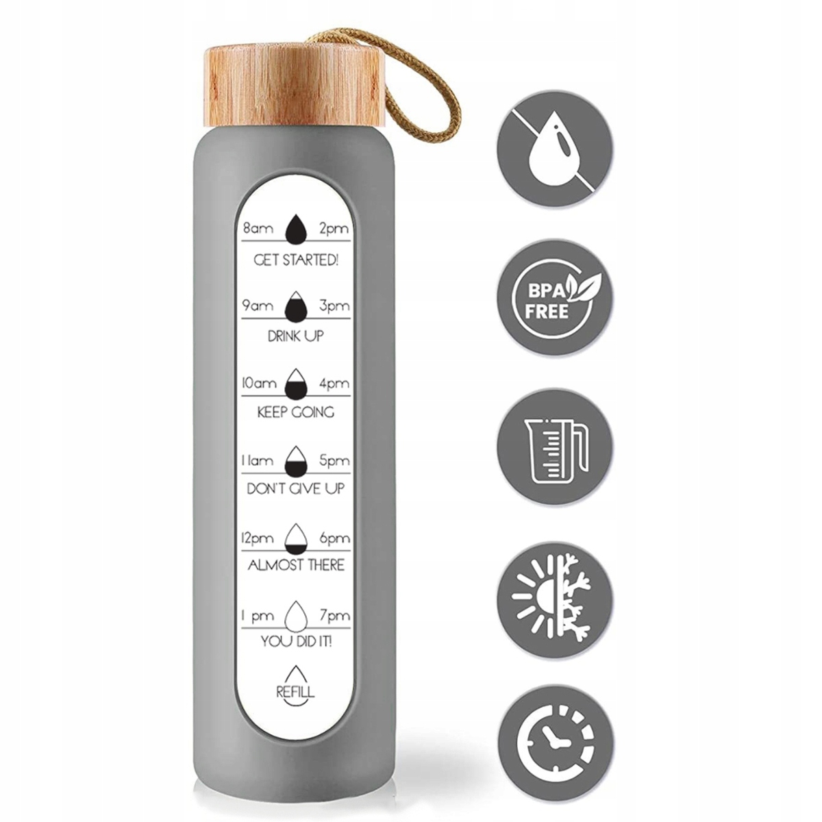 Wysokiej jakości materiał – Szkło wolne od BPA