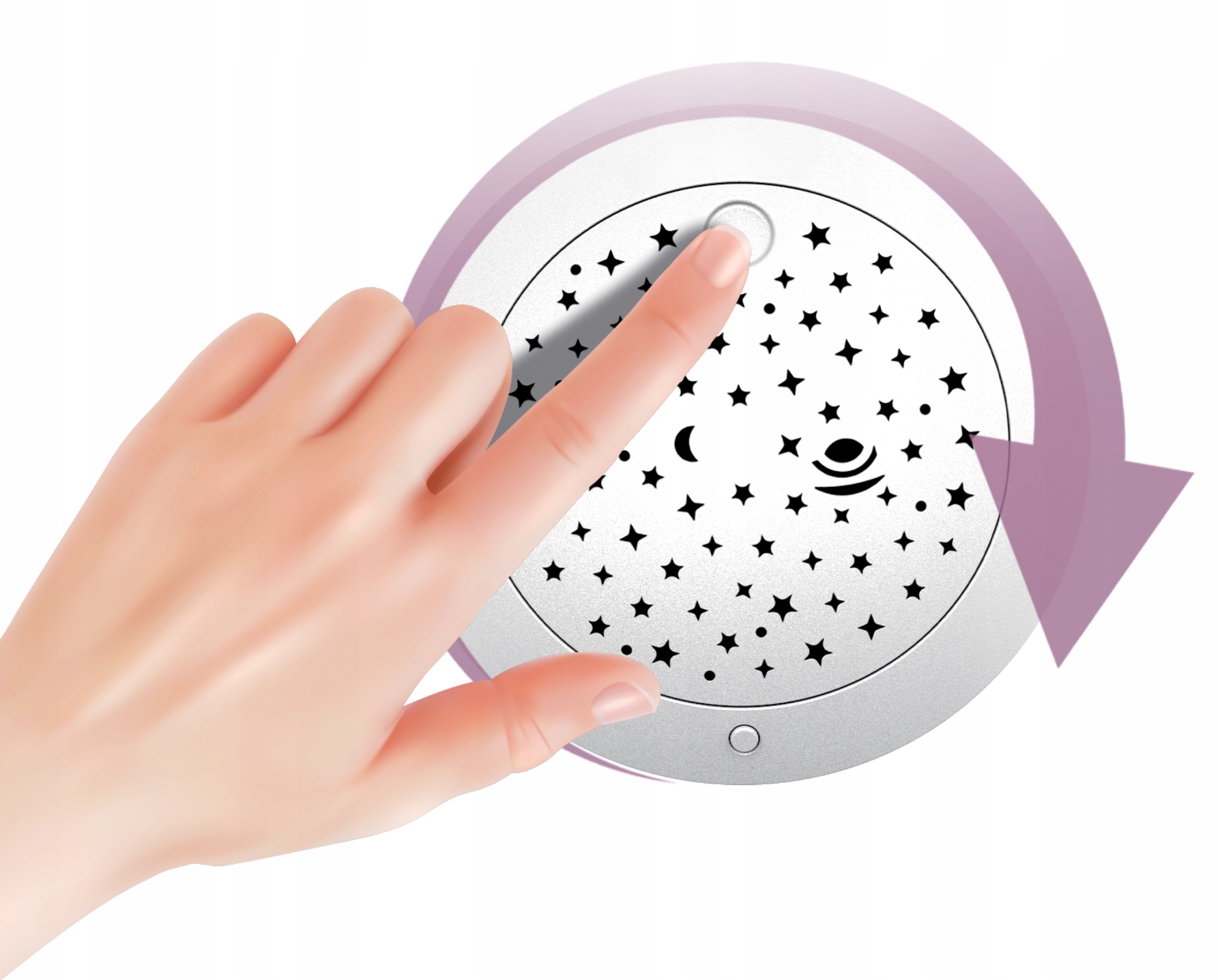 Funkcje projektora gwiazd i muzyki