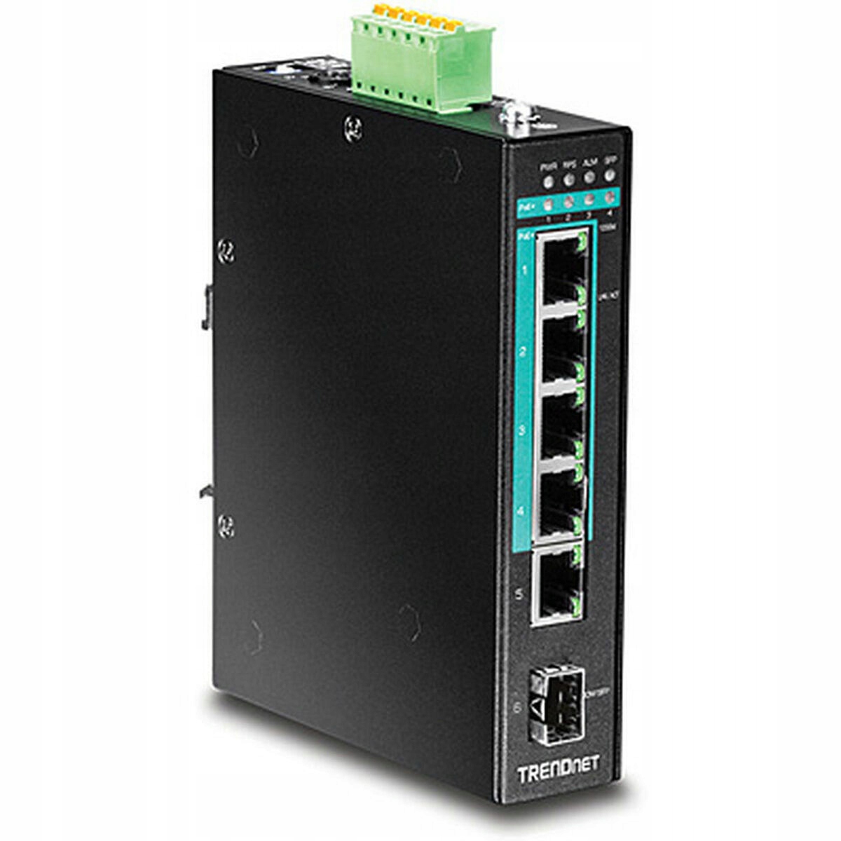 Porty Gigabit PoE+ i SFP