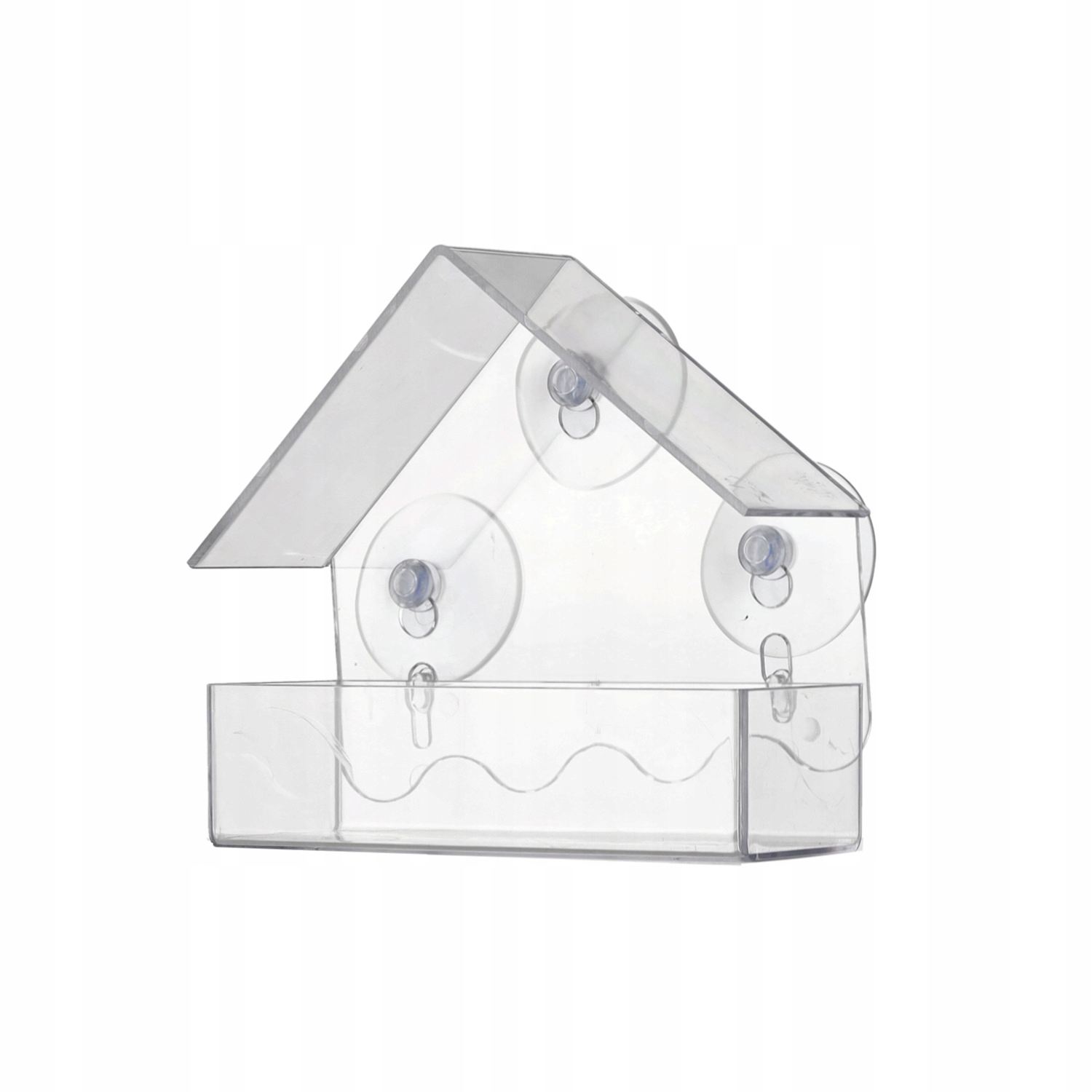 Karmnik dla ptaków 2-częściowy przezroczysty z przyssawkami EDUKAMP – Idealne rozwiązanie dla miłośników ptaków