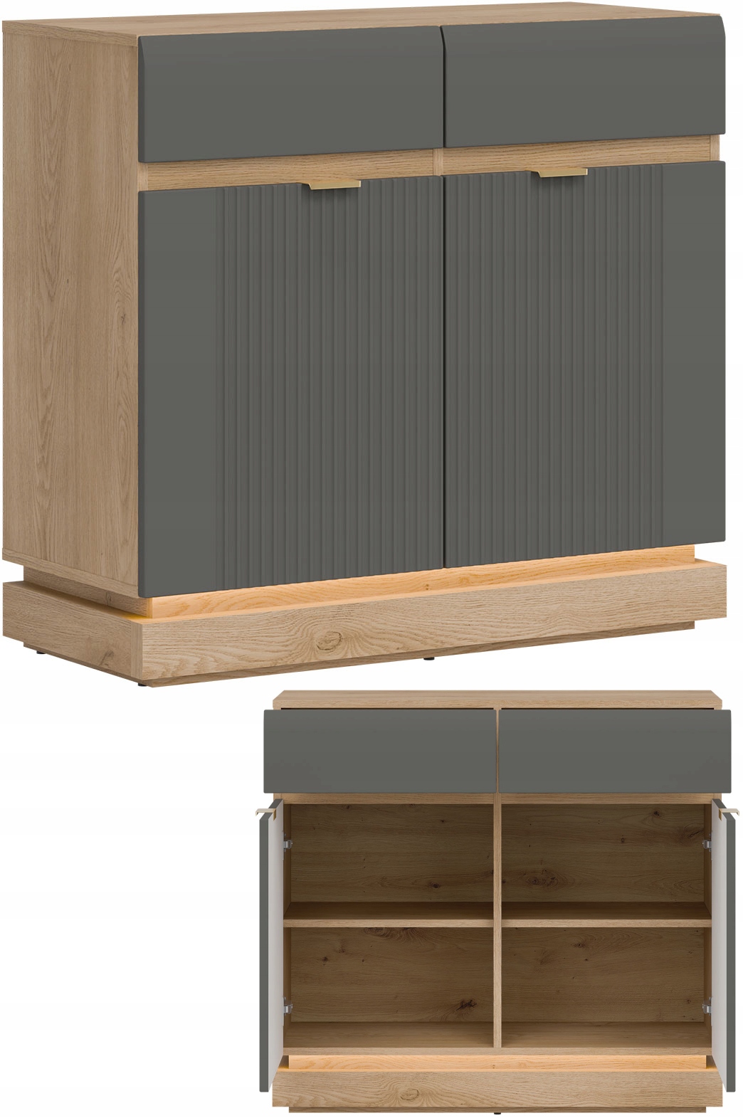 Wnętrze komody – Praktyczne rozwiązania do przechowywania