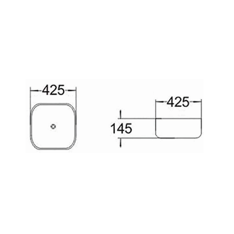 Nowoczesny design i funkcjonalność umywalki nablatowej