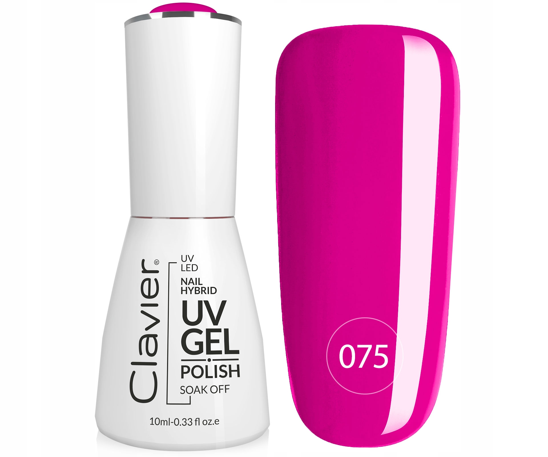 CLAVIER Nailsology Gel Polish hybrydowy lakier 075 Attention – Idealny wybór dla Twoich paznokci