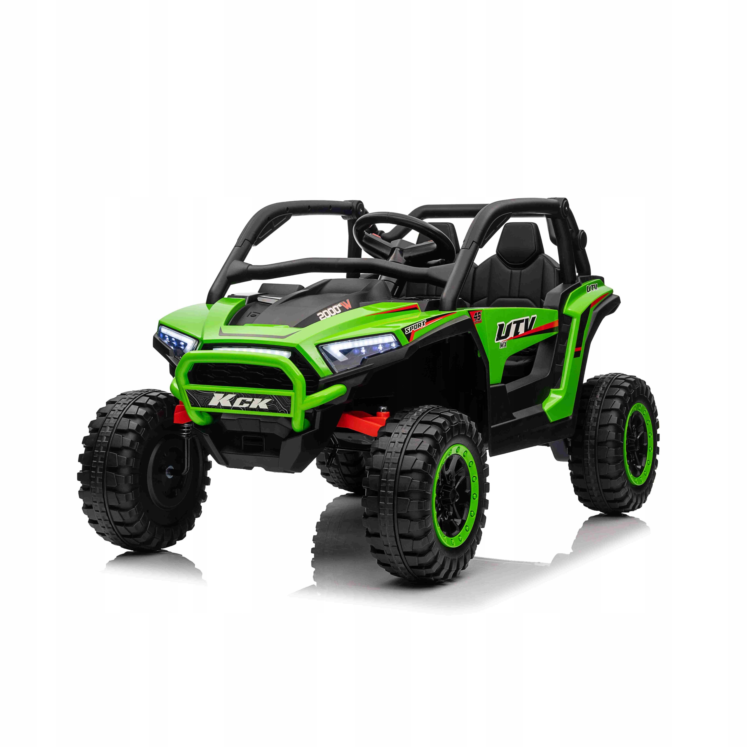 Auto na akumulator Buggy 4x4 KCK Zielony* – Przygoda na świeżym powietrzu