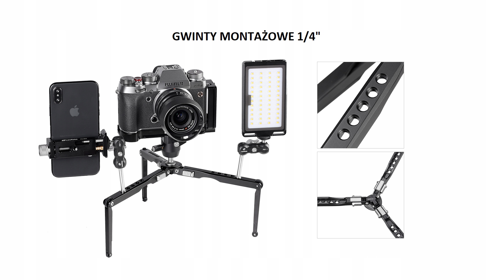 Funkcjonalność i wszechstronność statywu