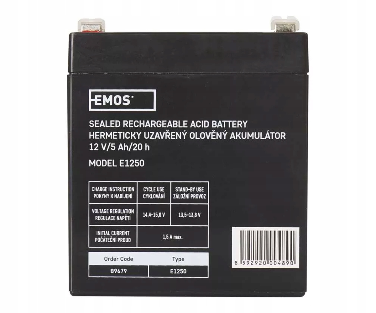 Akumulator ołowiowy AGM 12V 5Ah XTREME 82-220 B9679 – Niezawodne źródło zasilania
