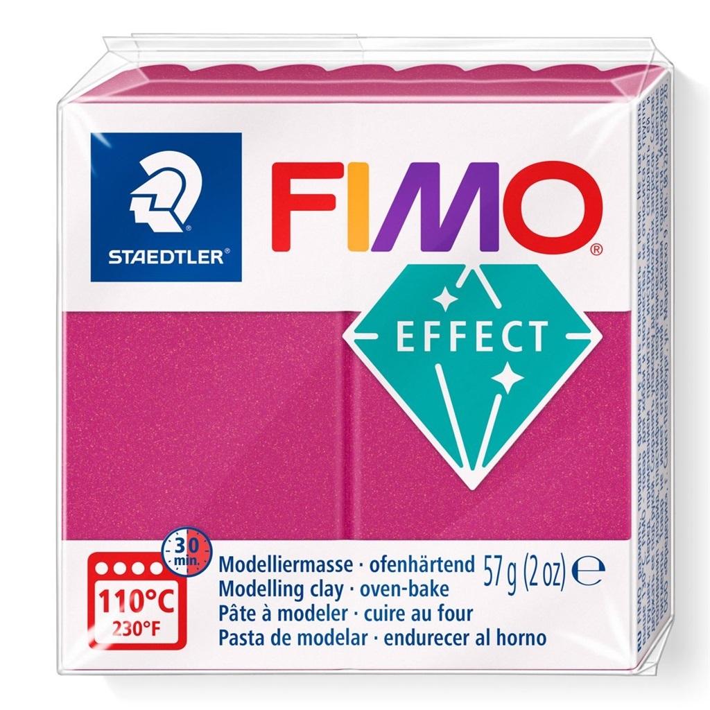 Fimo effect masa termoutwardzalna 57 g bordowy metaliczny – Kreatywność na wyciągnięcie ręki