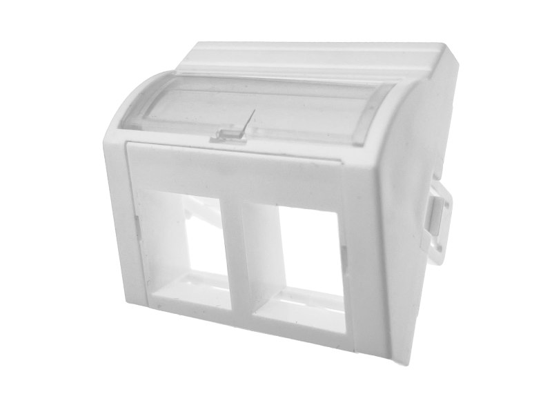 Adapter 45x45 2xRJ45 OS022 – Idealne rozwiązanie dla Twojej przestrzeni