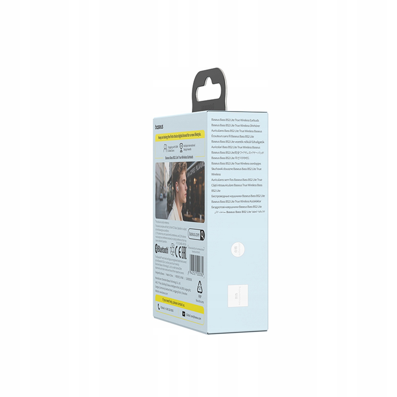 Ergonomiczne pół-douszne dopasowanie dla maksymalnego komfortu