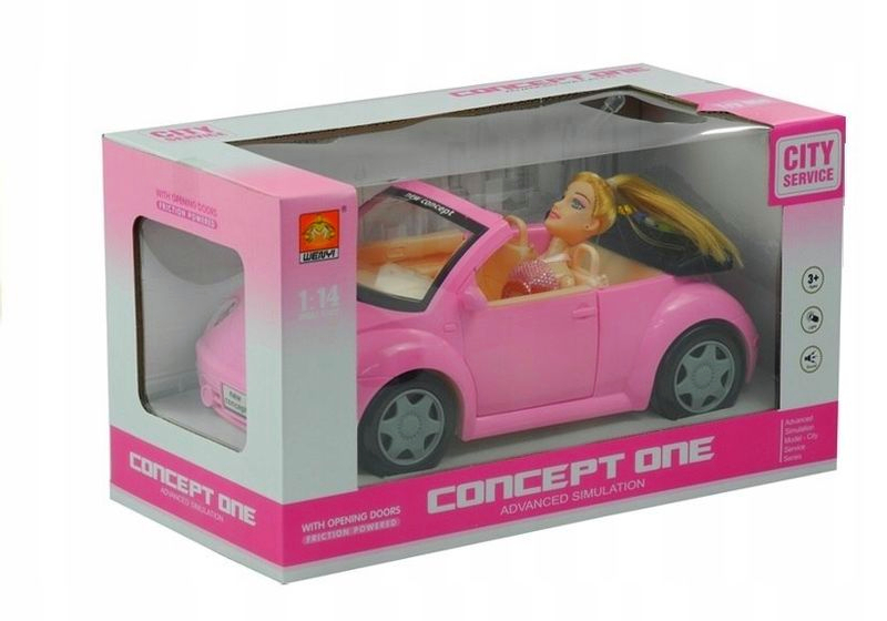 W zestawie lalka o wysokości 22 cm