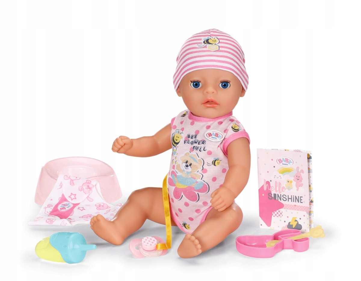 BABY born - Interaktywna lalka Lena 36 cm – Idealna towarzyszka dla najmłodszych