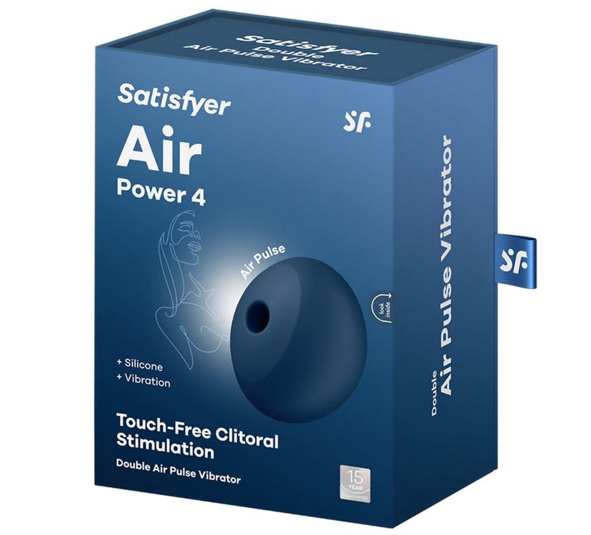 Satisfyer Air Power 4 – Ciśnieniowy stymulator łechtaczki dla najwyższej przyjemności