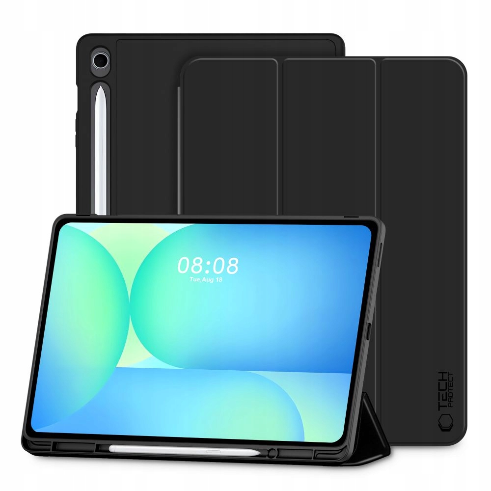 TECH-PROTECT SC PEN GALAXY TAB S10 FE+ PLUS 13.1 X620 / X626B BLACK – Ochrona i funkcjonalność w jednym