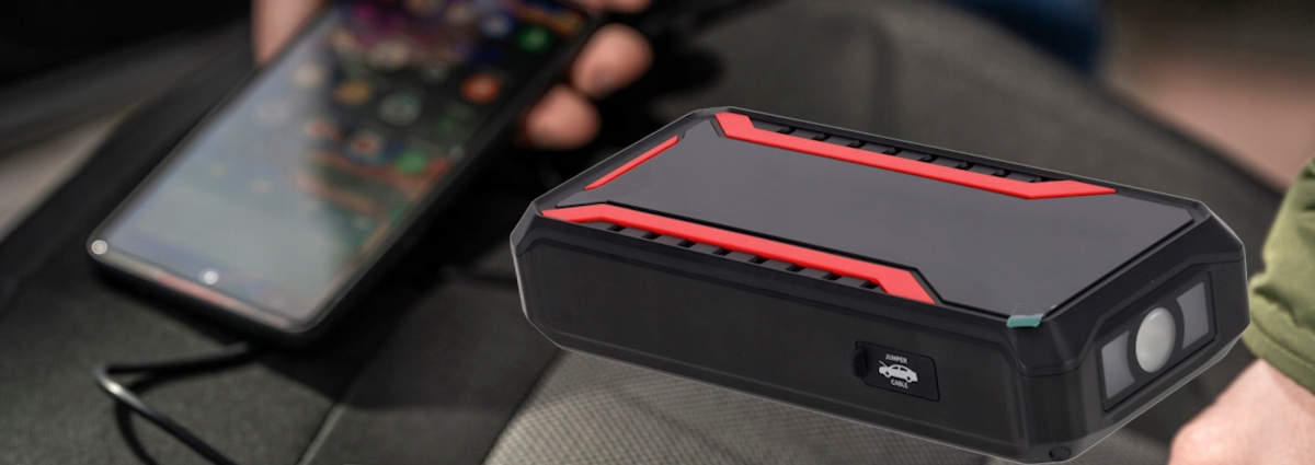 Wysoka pojemność 12000 mAh – wielokrotne rozruchy na jednym ładowaniu
