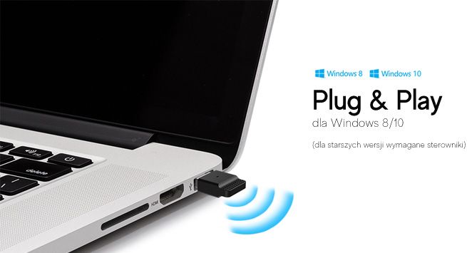 Plug and play adapter bluetooth
