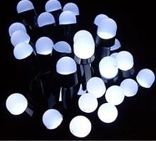Sznur perełek 100 led zimny biały