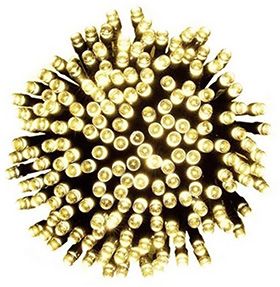 Kurtyna sople 100 led programator z gniazdem ciepły biały