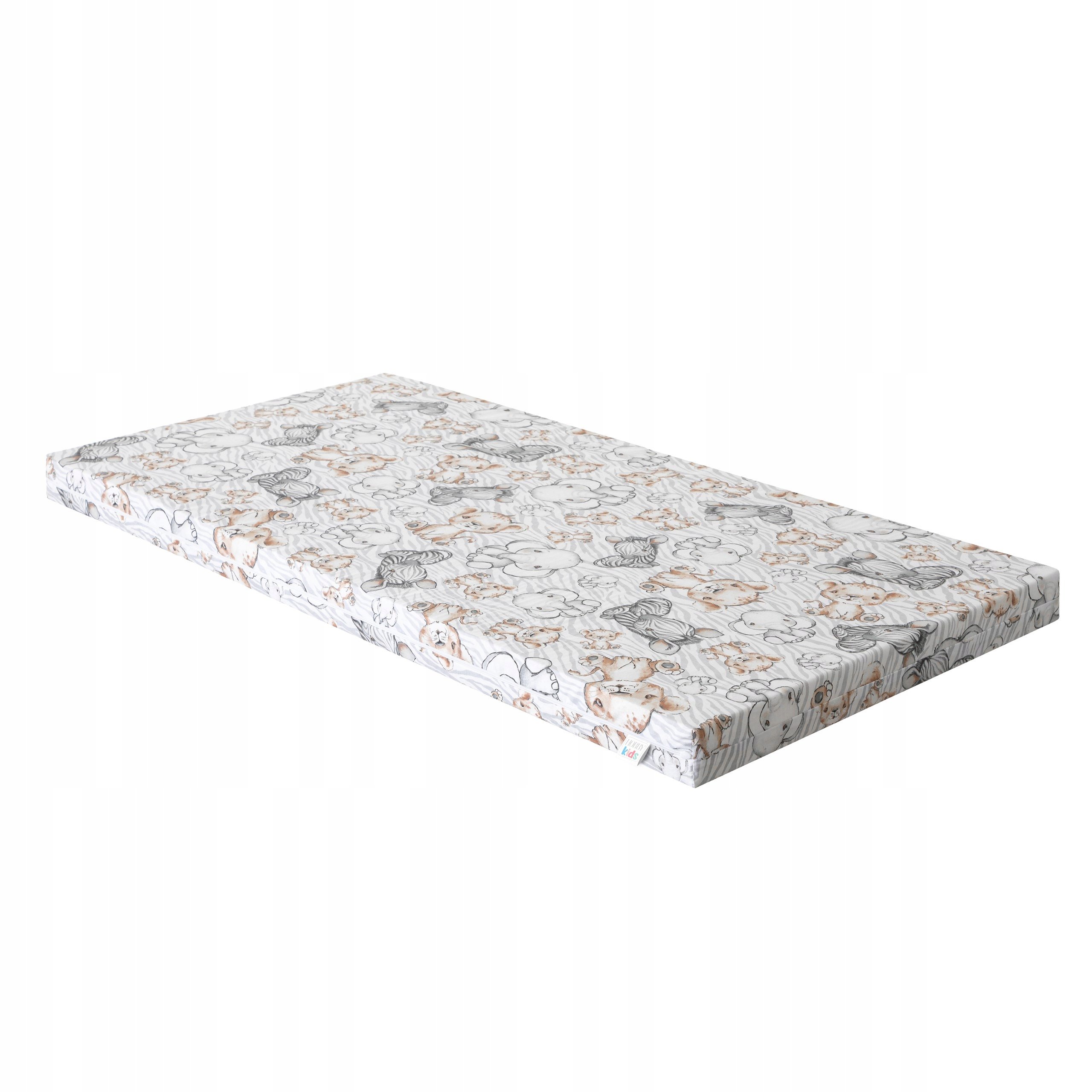 R2 MATERAC STANDARD DLA DZIECI ZEBRA I LEW – Komfortowy sen dla Twojego maluszka